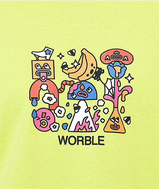 WORBLE Fun House Green T-Shirt