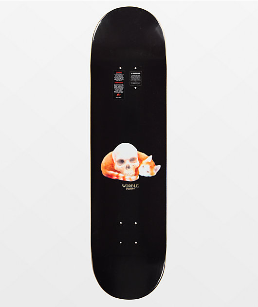 WORBLE Poppy Cat 8.25" Skateboard Deck