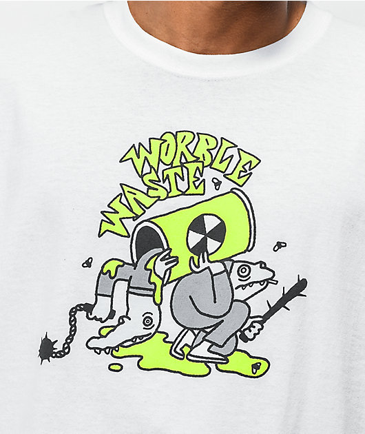WORBLE Waste White T-Shirt