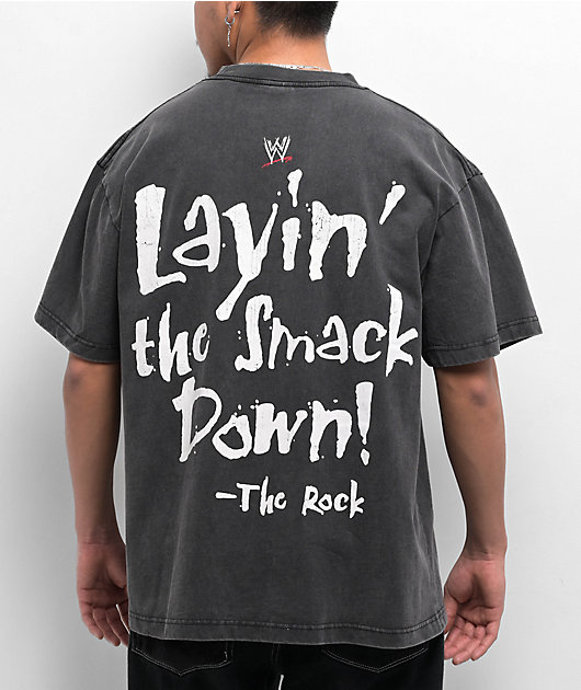 WWE Desert Rock Black Wash T-Shirt