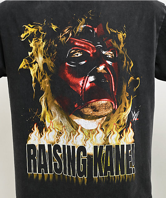WWE Kane Worst Nightmare Black Wash T-Shirt