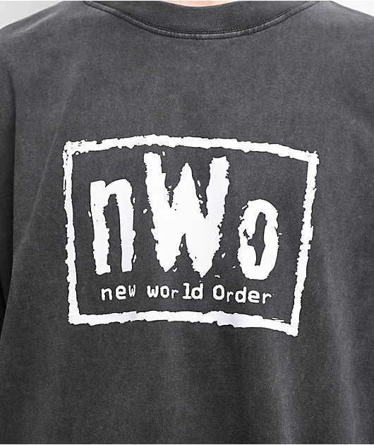 WWE NWO 4 Life Black Wash T-Shirt