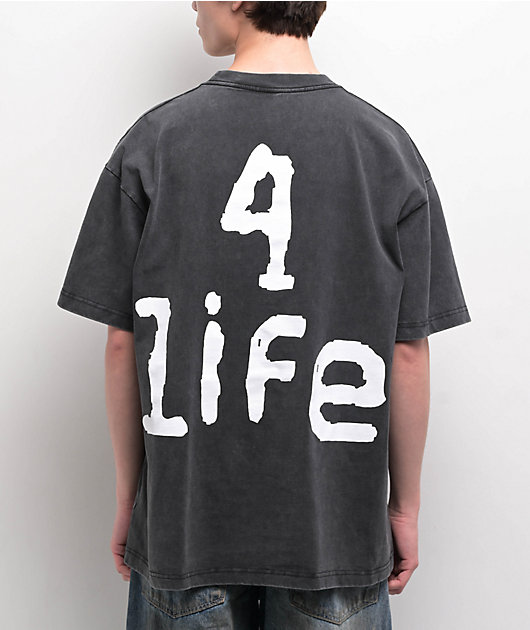 WWE NWO 4 Life Black Wash T-Shirt | Zumiez