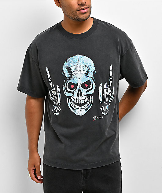 WWE Otherside Black Wash T-Shirt
