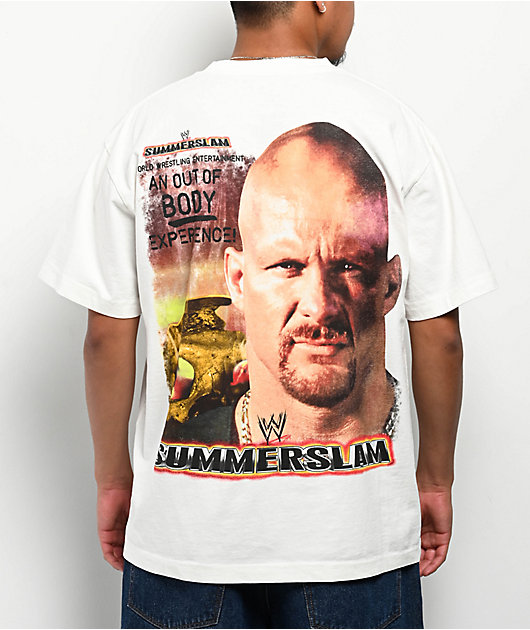 WWE Stone Cold SummerSlam White T-Shirt | Zumiez