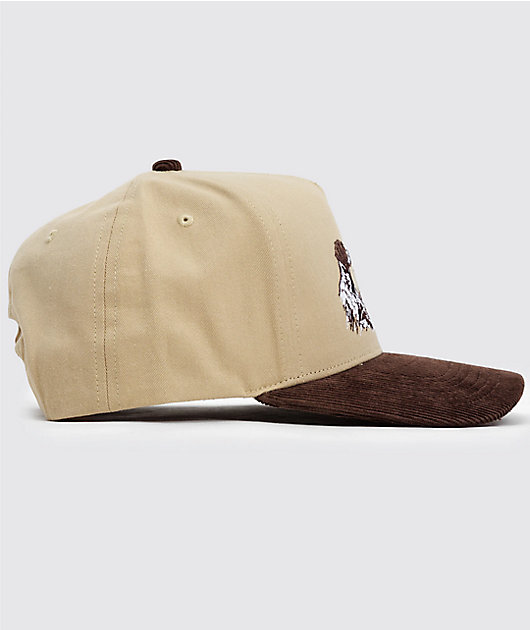 Waggle Upland Tan & Brown Snapback Hat