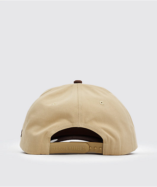 Waggle Upland Tan & Brown Snapback Hat