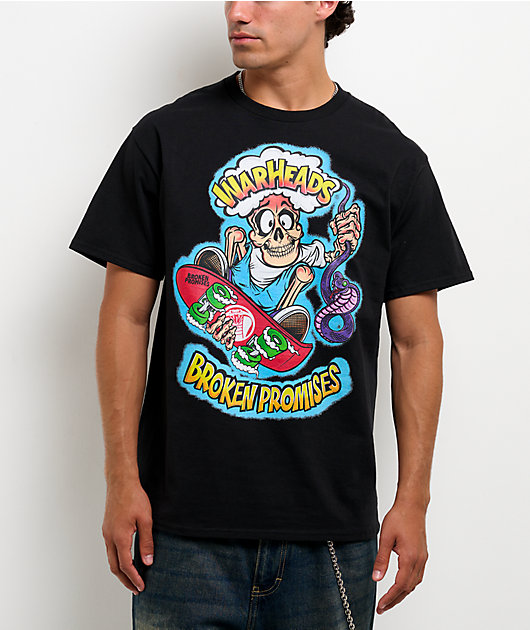 Warheads x Broken Promises Sour Grab Black T-Shirt