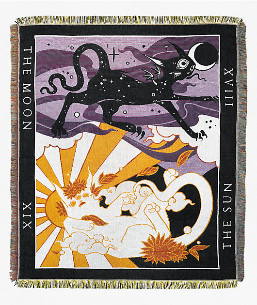 Warm People Eclipse Black Blanket