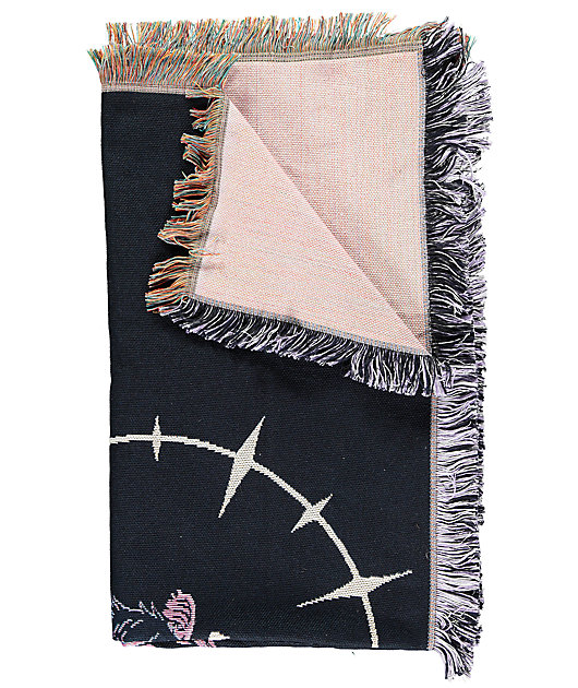 Warm People Rat King Black Blanket