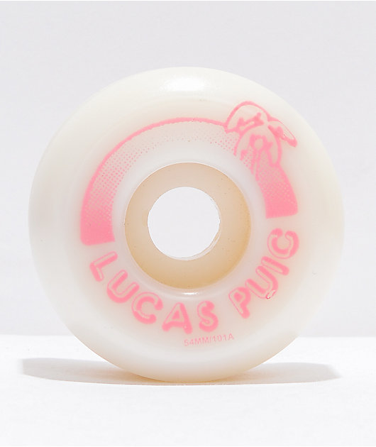 Wayward Puig 54mm 101a White Skateboard Wheels