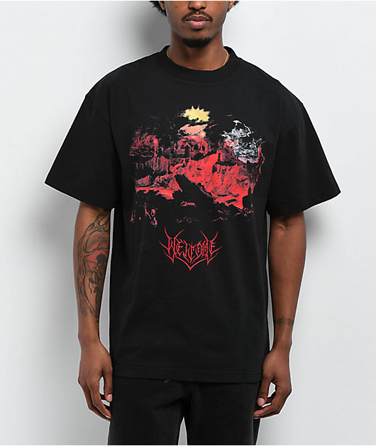 Welcome Aldous Black T-Shirt
