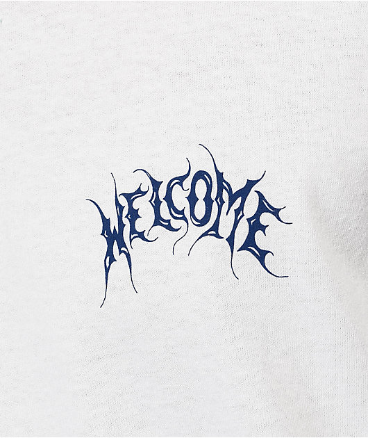 Welcome Angel White Long Sleeve T-Shirt | Zumiez