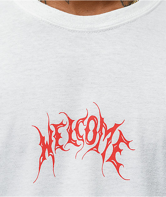 Welcome Angel White T-Shirt