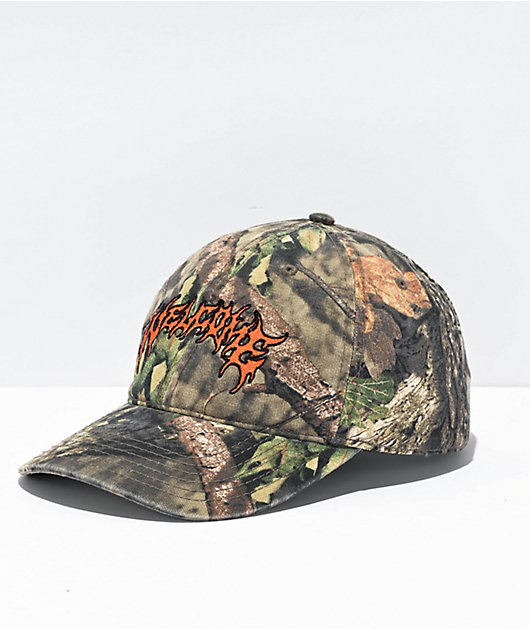 Welcome Barb Camo Strapback Hat | Zumiez