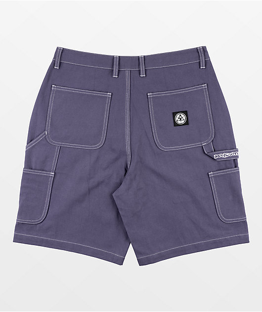Welcome Brace Purple Carpenter Shorts | Zumiez