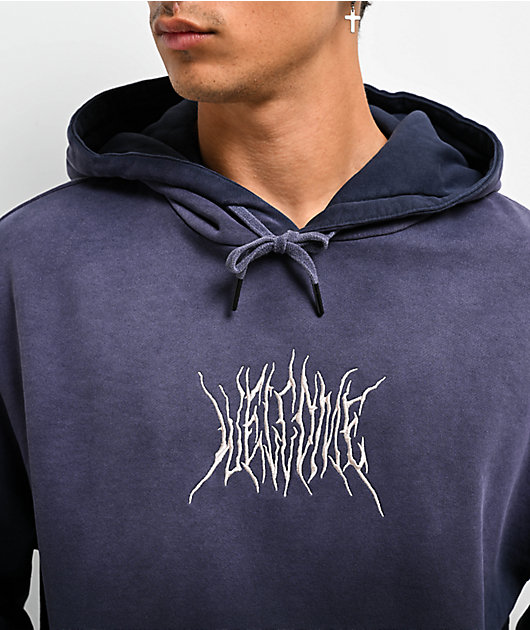 【KOOLOSET】Wikipedia Embroidered Hoodie Y2k Oversized Hoodies Retro Hip Hop Jacket Gothic Embroidery
