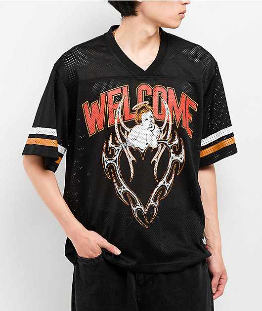 Welcome Cupid Black Football Jersey | Zumiez