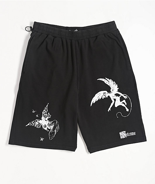 Welcome Duality Charcoal Sweat Shorts