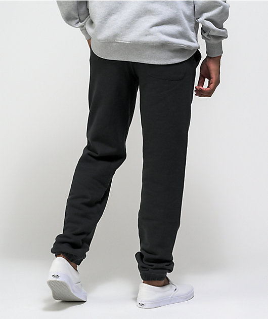 Welcome Emblem Black Sweatpants