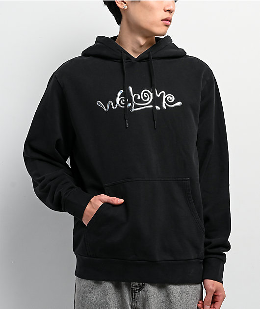 Welcome Gleam 3D Black Hoodie