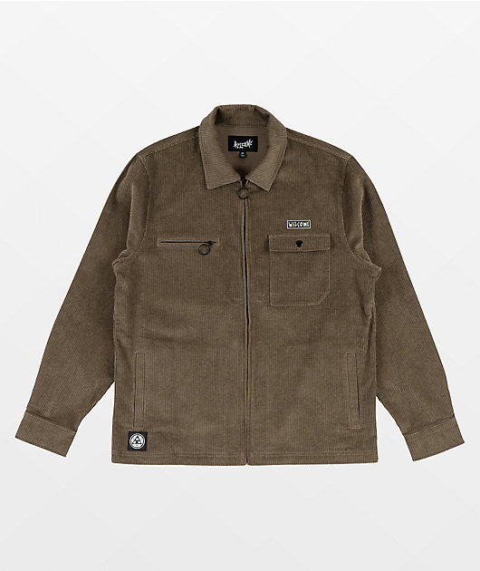 Welcome Hydra Brown Corduroy Jacket | Zumiez