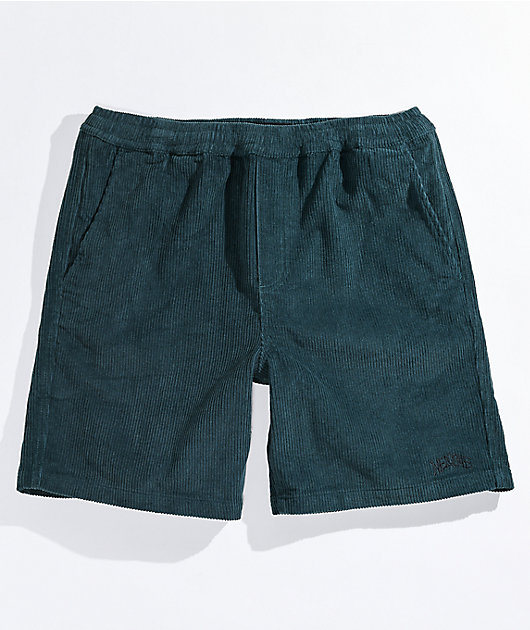 Welcome Hydra shorts verdes de pana