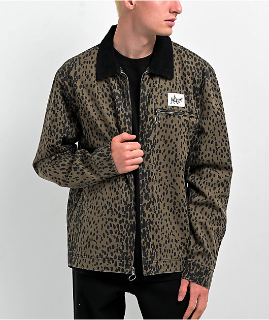 Welcome Lumos Brown Leopard Jacket | Zumiez