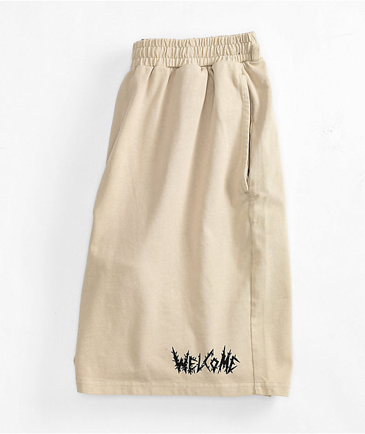 Welcome Mace Grey Sweat Shorts
