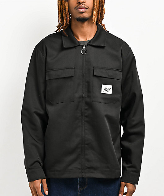 ✰over print✰【新品同様】✰patch shirts black Welcome Nephilim Black Work Shirt | Zumiez