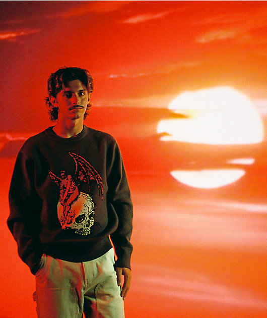 Welcome Nephilim Grey Sweater | Zumiez