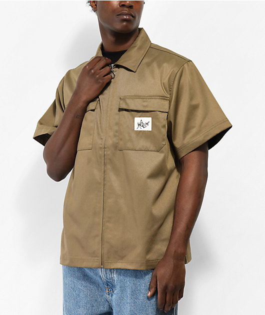 Welcome Nephilim Stone Short Sleeve Work Shirt