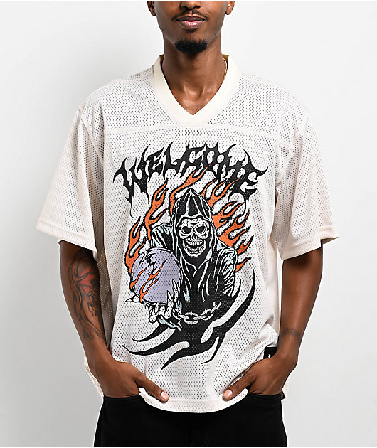 Welcome Omen Bone Mesh Jersey | Zumiez