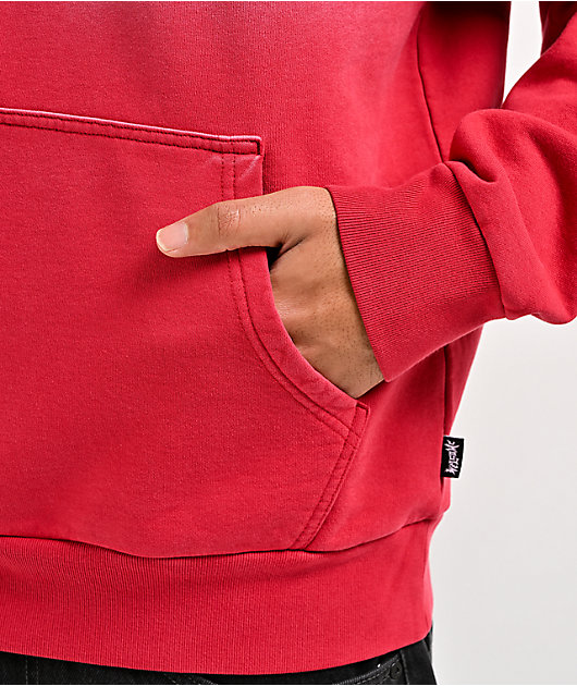 Welcome Phantom Sun Fade Red Hoodie