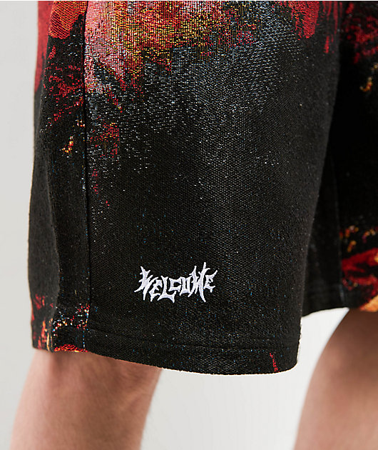 Welcome Rapture Tapestry Shorts