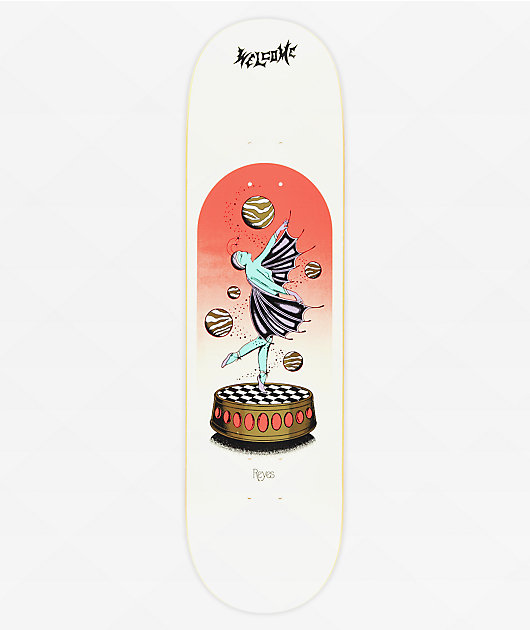 Welcome Reyes Dancer 8.5" Skateboard Deck