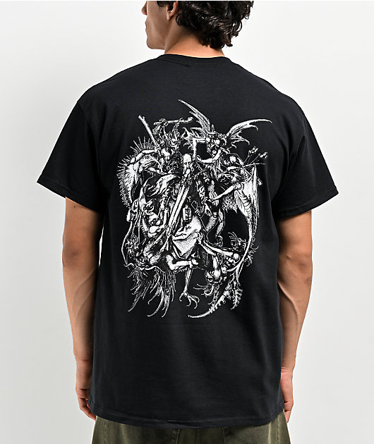 Welcome Saint Black T-Shirt | Zumiez