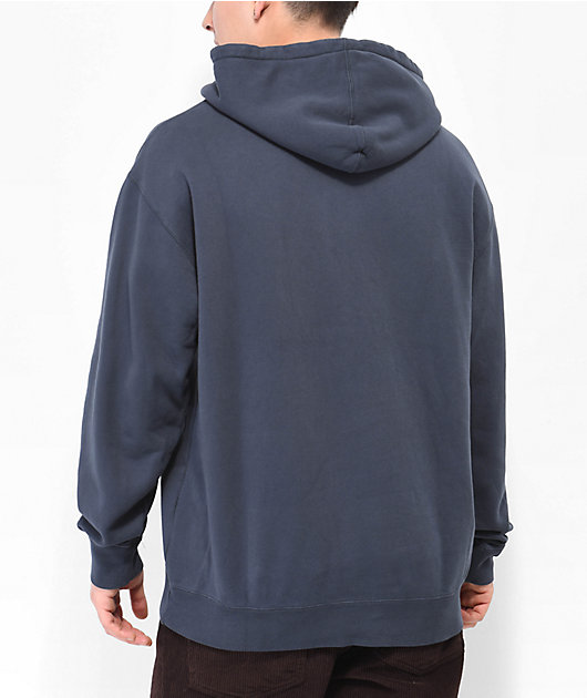 Garment Dyed Hoodie - Chocolate Brown