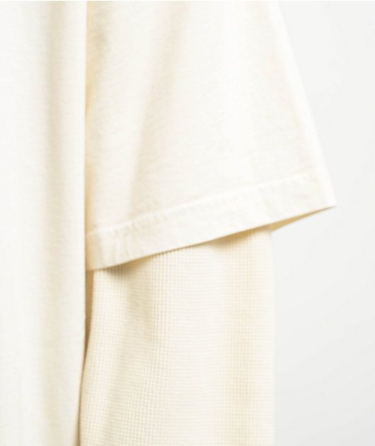 Welcome Shard Cream 2fer Thermal Long Sleeve T-Shirt | Zumiez