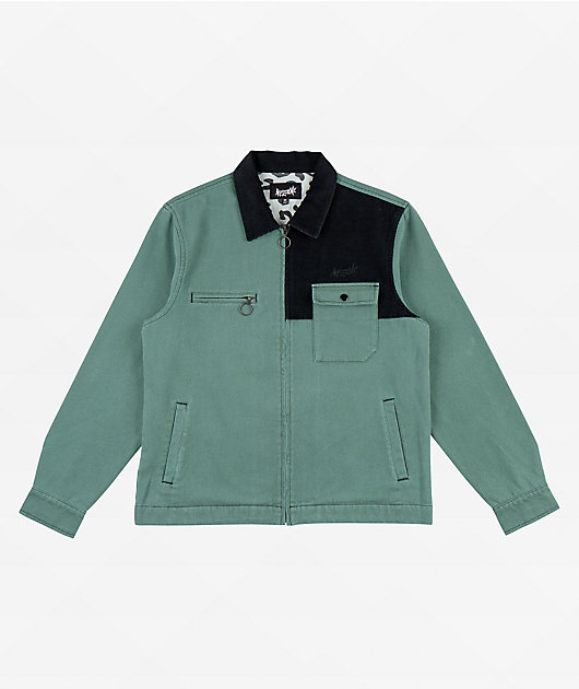 Obey dillinger outlet trucker jacket