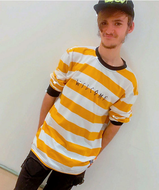 Striped t hotsell shirt zumiez