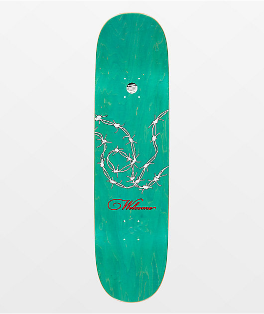 Skateboard Kinder Ab 4 Jahre Welcome Angel Skateboard-Brett / Deck, Ryan Townley On Enenra, 21,8 Cm, Blaugrün Skateboard Erwachsene