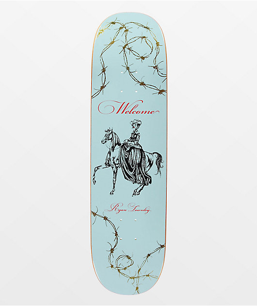 Welcome Townley Cowgirl On Enenra 8.5" Skateboard Deck