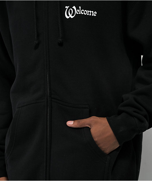 Welcome Unholy Diver Black Zip Hoodie