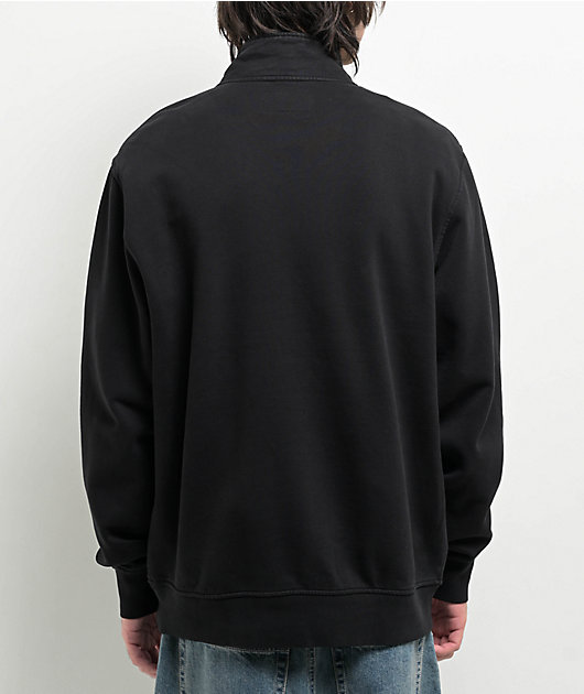 Welcome Vamp Core Black Quarter Zip Sweatshirt | Zumiez