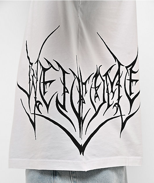 Welcome Vital White Boxy T-Shirt