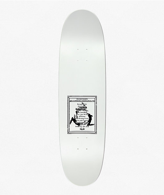 Welcome x AFI Decemberunderground 8.8 Skateboard Deck