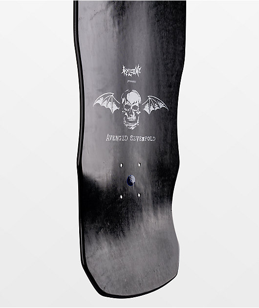 Welcome x Avenged Sevenfold Hail To The King On Dark Lord 9.75" Skateboard Deck