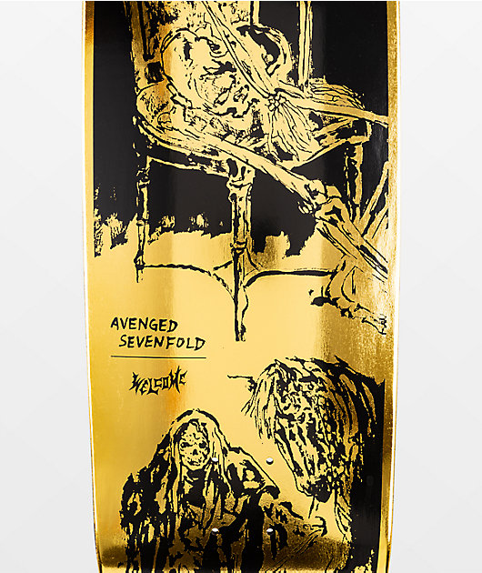 Welcome x Avenged Sevenfold Life is But a Dream 9.5 Skateboard Deck