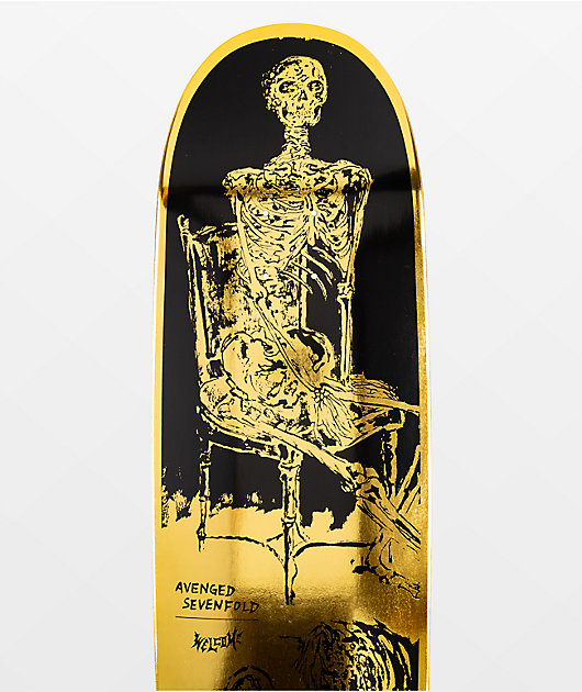 Welcome x Avenged Sevenfold Life is But a Dream 9.5 Skateboard